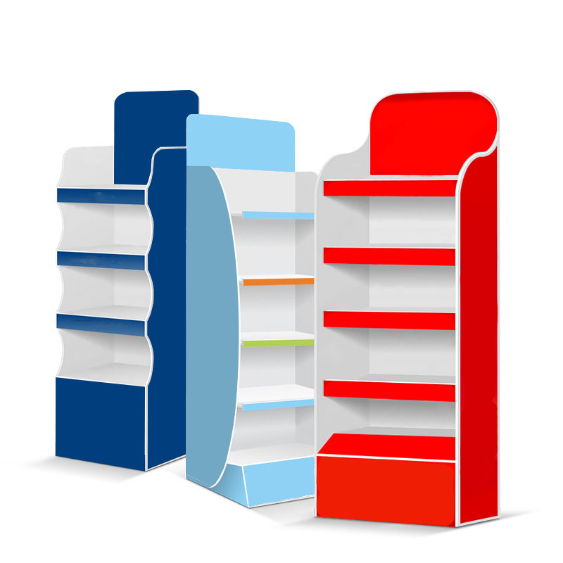 Grocery Cardboard Display Stand